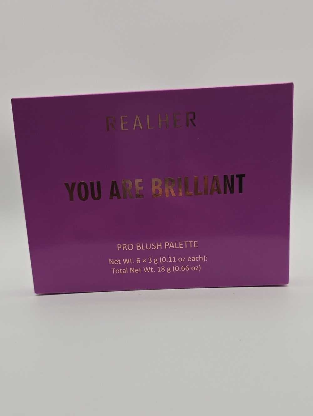 RealHer You Are Brilliant Pro Blush Palette - Purple